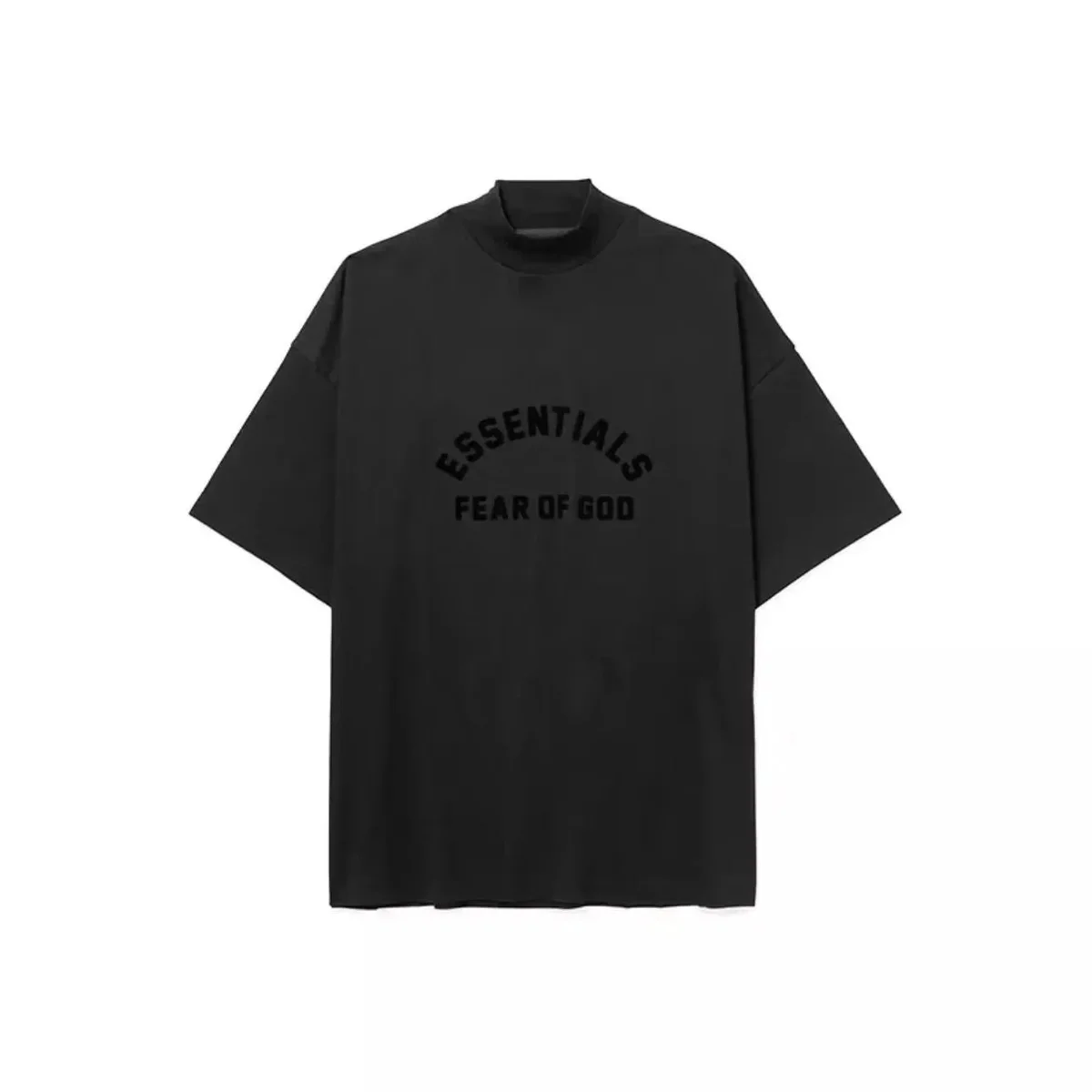 Fear of God Fear of God Essentials Black Oversized T-Shirt Black - 1
