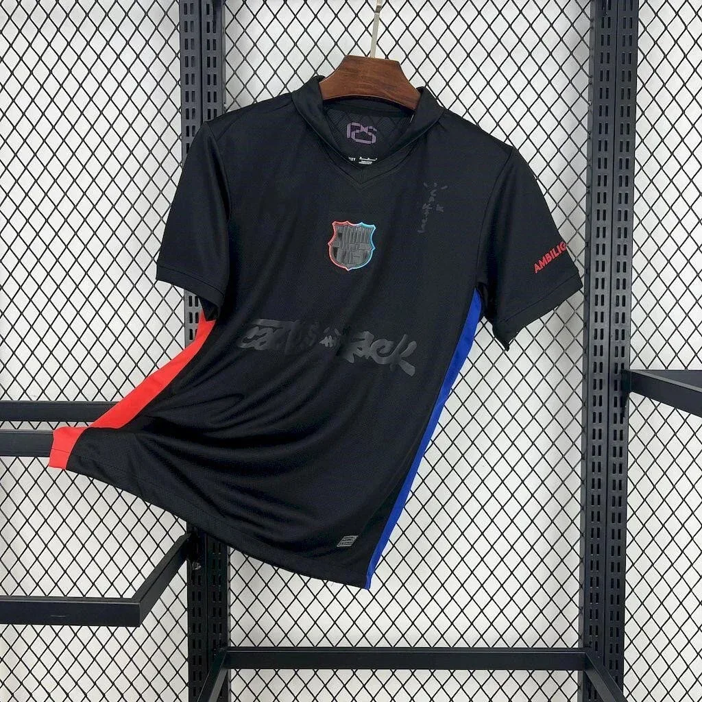 Travis Scott Travis Scott x Cactus Jack FC Barcelona Away Jersey Black Black
