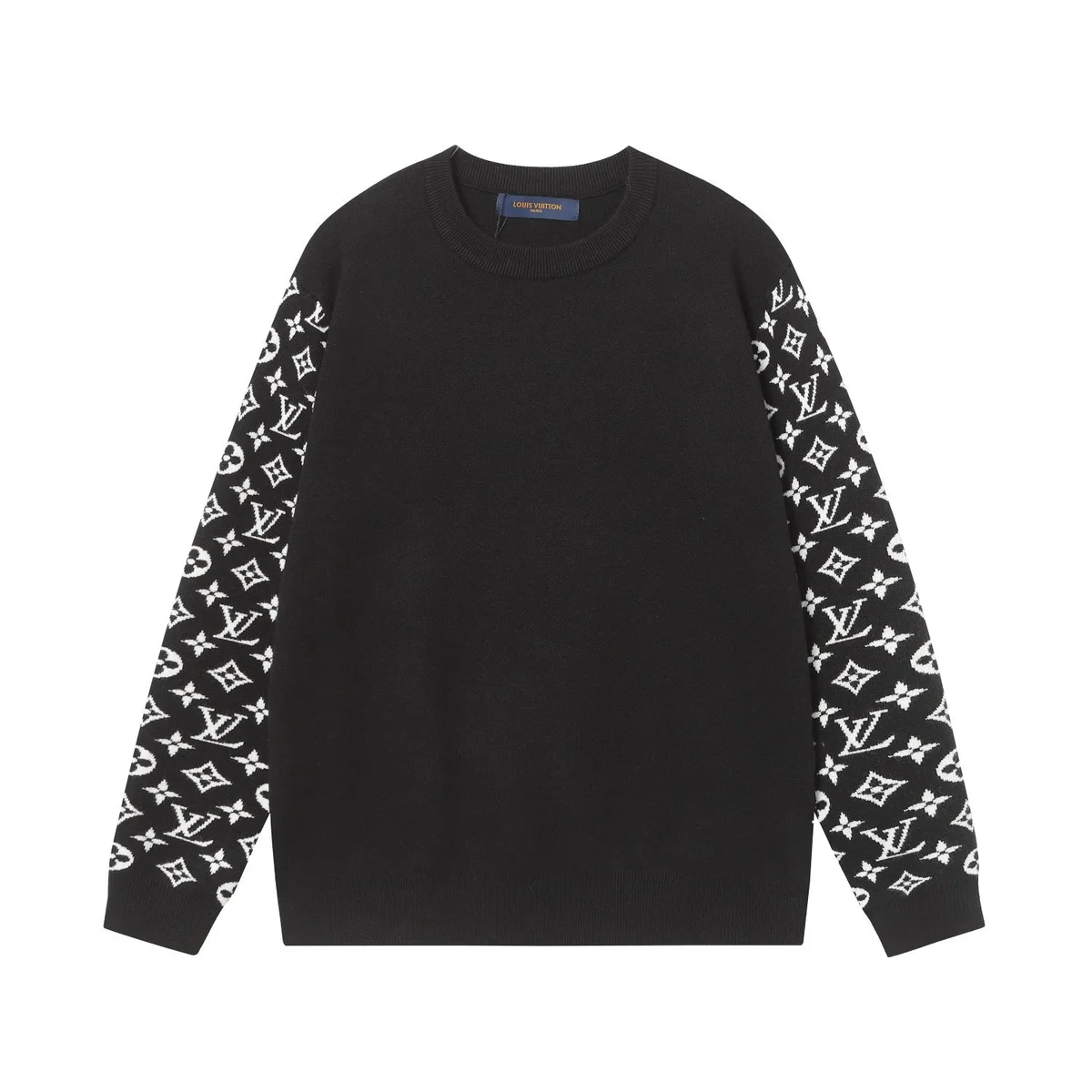 Louis Vuitton Louis Vuitton Monogram Sweater Black/White Black