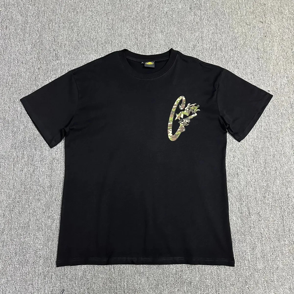 Other Black Camo Print T-Shirt Black - 1