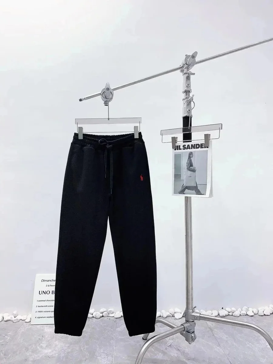 Polo Ralph Lauren Polo Ralph Lauren Big Pony Black Sweatpants Black - 1