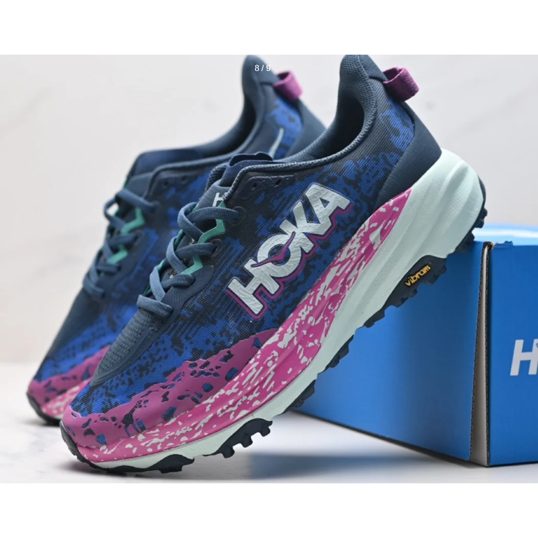 Hoka Hoka Clifton Stance Blue/Pink Sneakers Blue