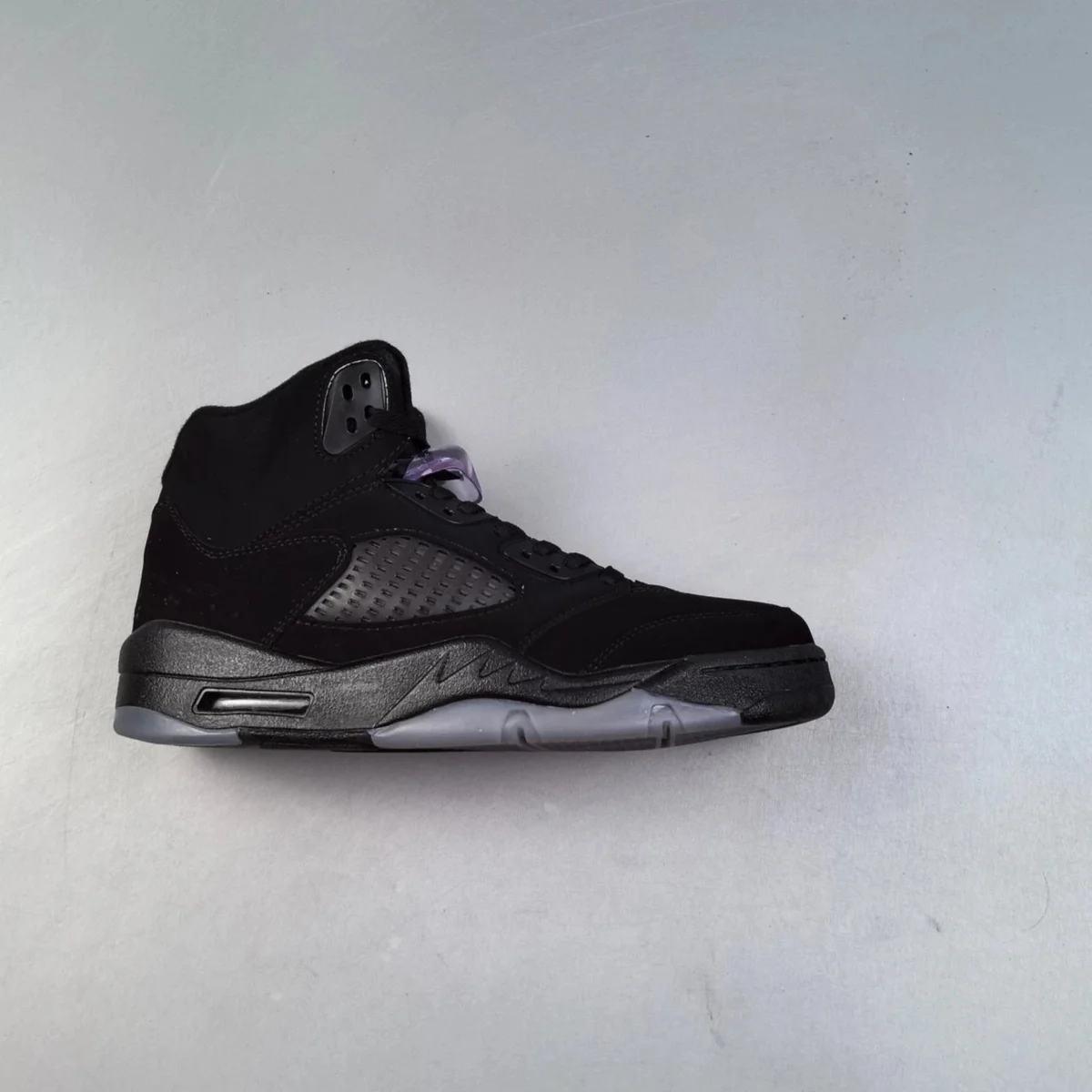 Other Jordan Air Jordan 5 Black/Grey Sneaker Black - 1