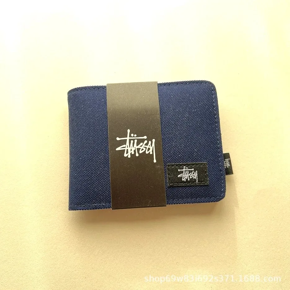 Stussy Stussy Stüssy Short Wallet Blue Blue - 1