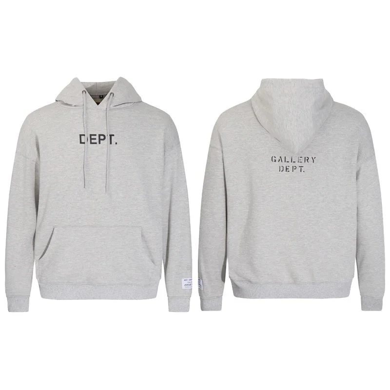Gallery Dept. Gallery Dept. Heather Grey Hoodie Grey - 1