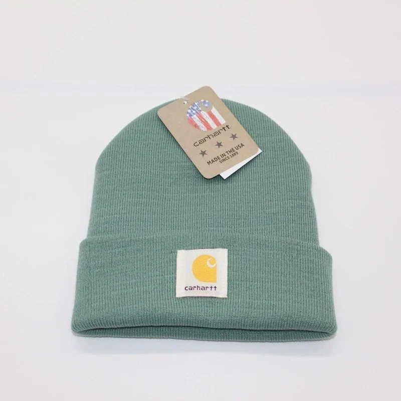 Carhartt Carhartt Kickback Dusty Green Beanie Green - 1