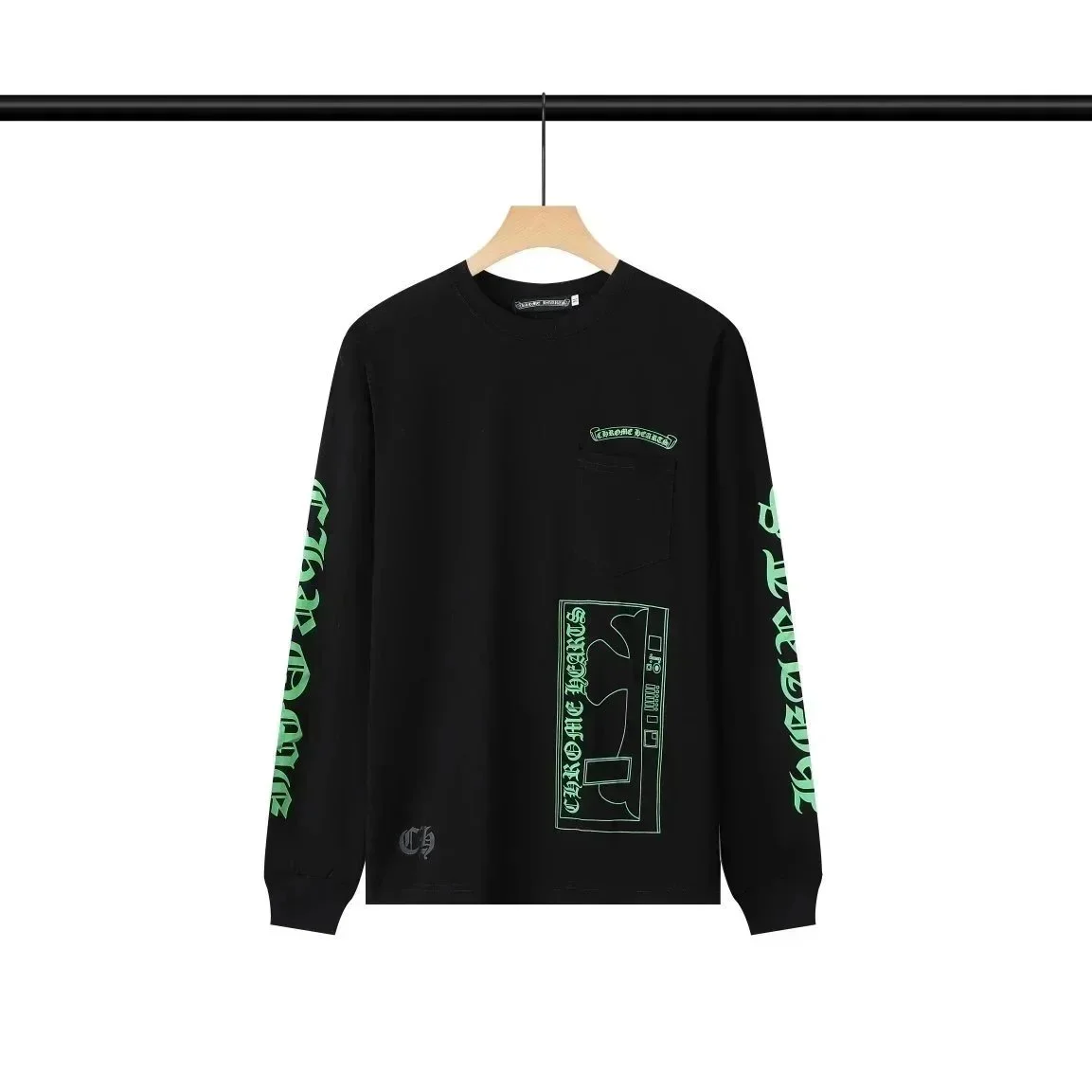 Chrome Hearts Chrome Hearts CH Cross Long Sleeve T-Shirt Black Black - 1