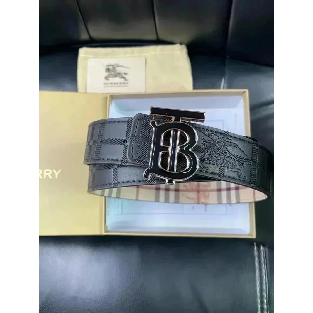 Burberry Burberry TB Monogram Black Belt Black