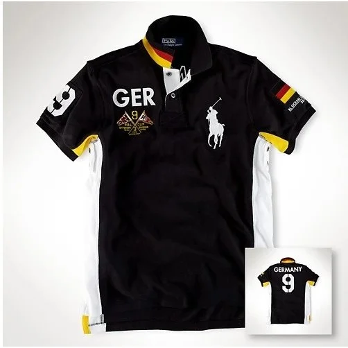 Polo Ralph Lauren Polo Ralph Lauren Germany Polo Shirt Black Black - 1