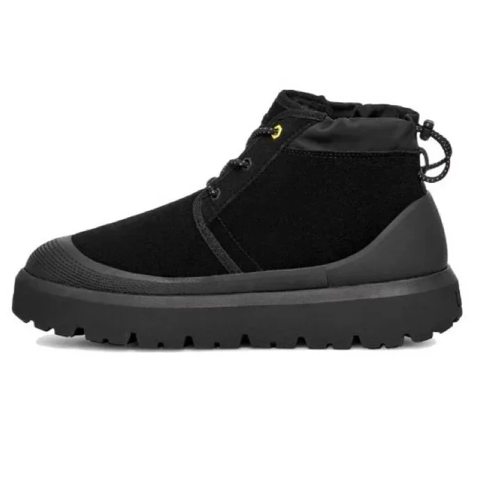 Other Unisex Triple Black High-Top Boots Black - 1
