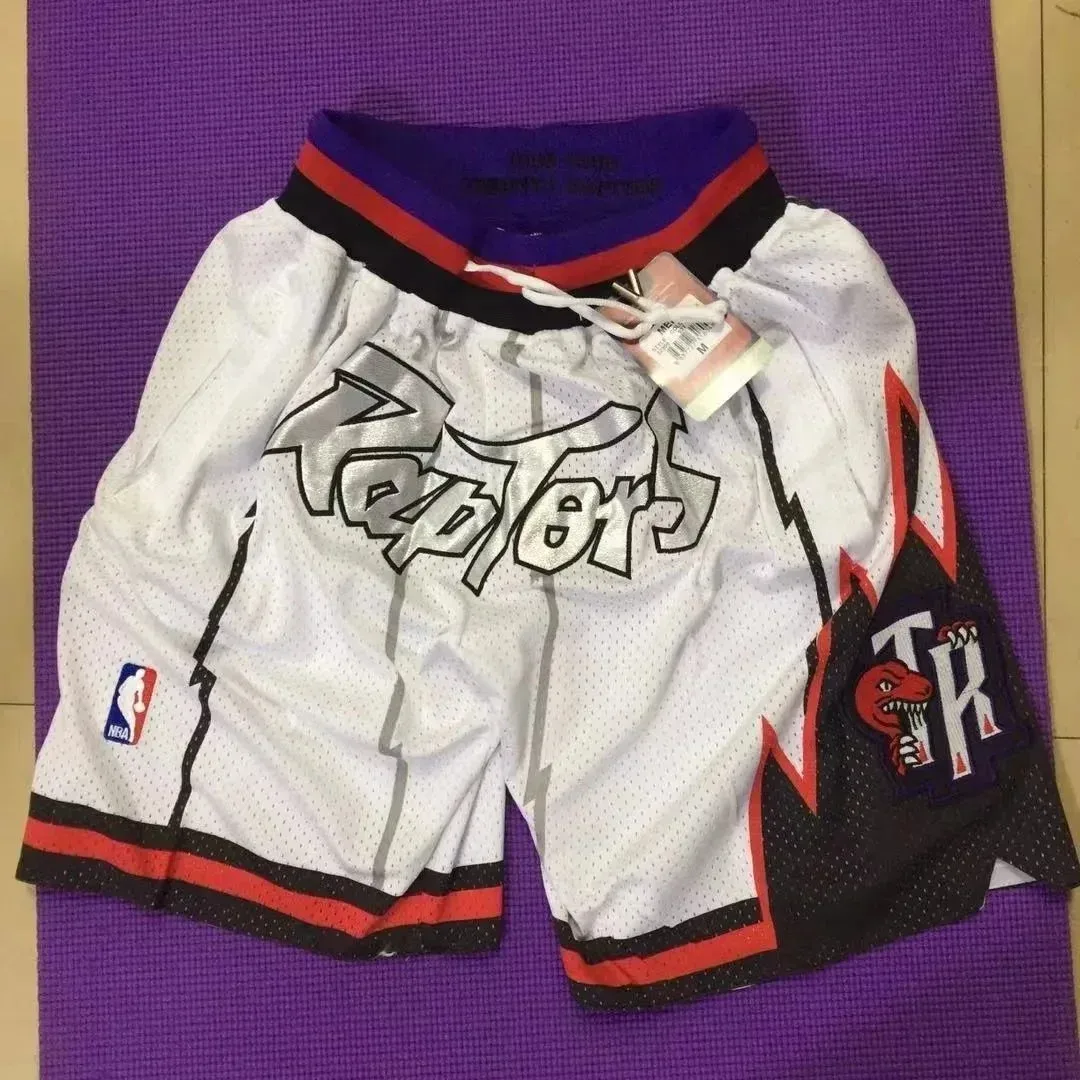 Other Raptors White/Red/Black Basketball Shorts White - 1