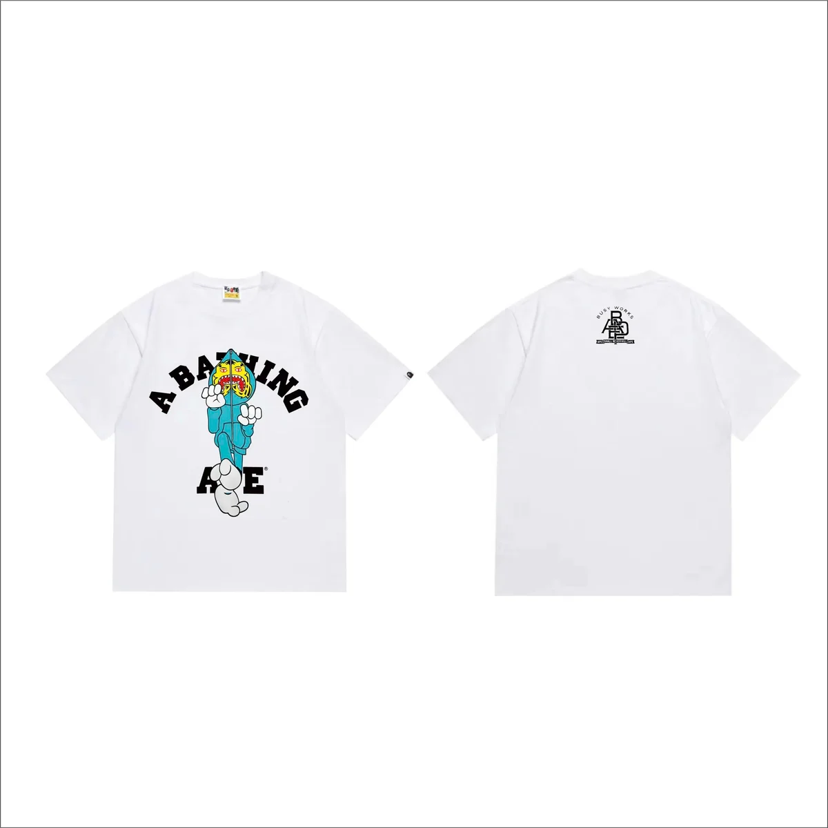 A Bathing Ape A Bathing Ape BAPE STA White T-Shirt White - 1