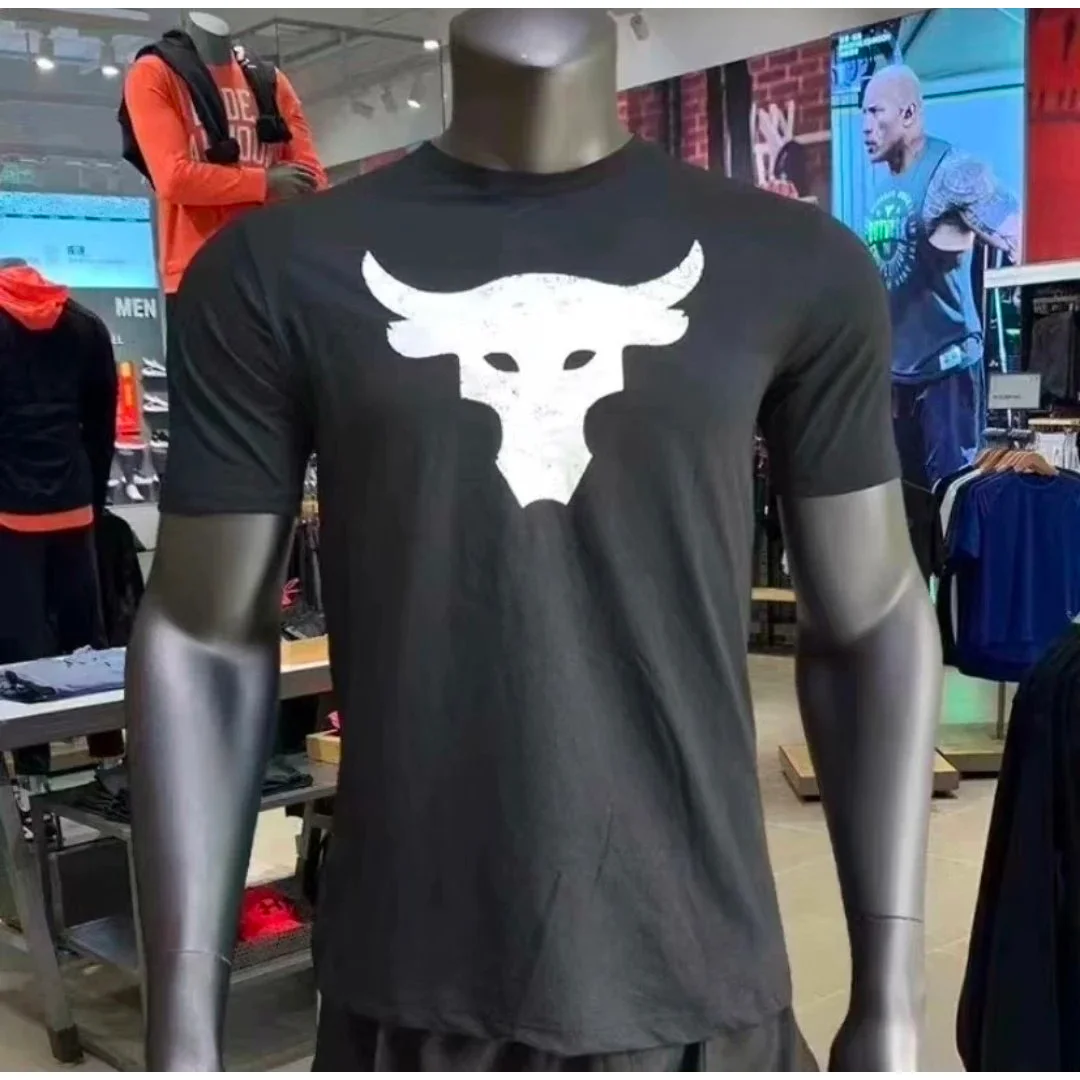 Under Armour Under Armour Bulls Head T-Shirt Black Black - 1