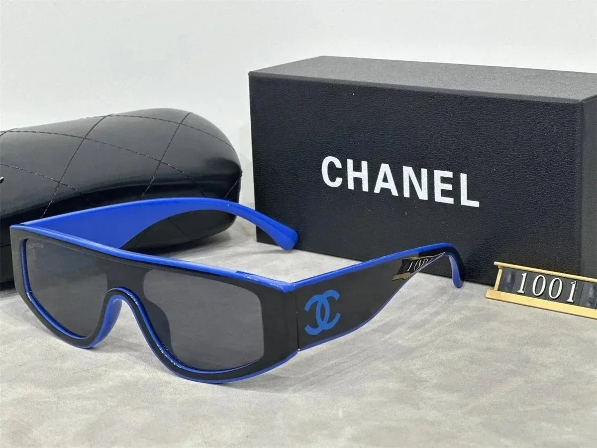 Chanel Chanel 06 Black/Blue Sunglasses Black