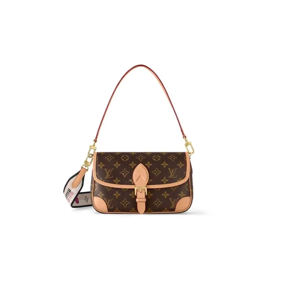 Louis Vuitton Louis Vuitton LV Trainer Monogram Shoulder Bag Brown