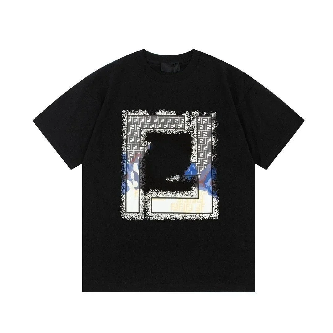 Fendi Fendi Iconic FF Logo Black T-Shirt Black - 1