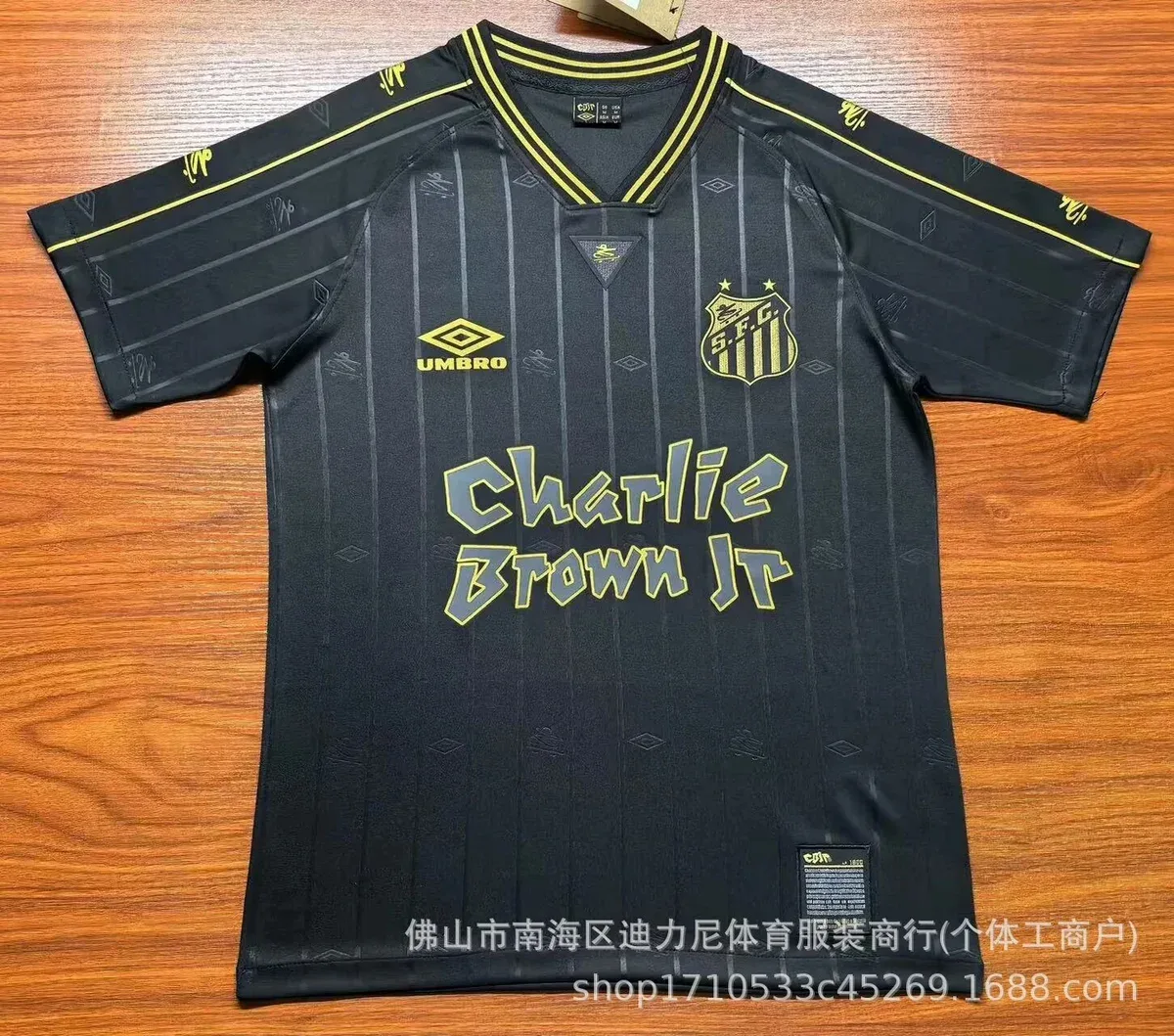 Umbro Umbro Santos FC 24-25 Special Edition Jersey Black - 1