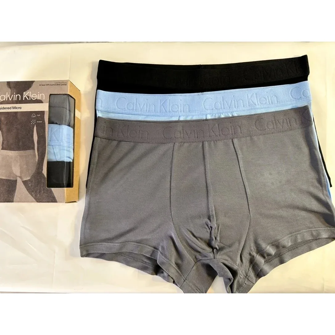 Calvin Klein Calvin Klein Considered Micro Boxer Briefs 9 Underwear Grey - 1
