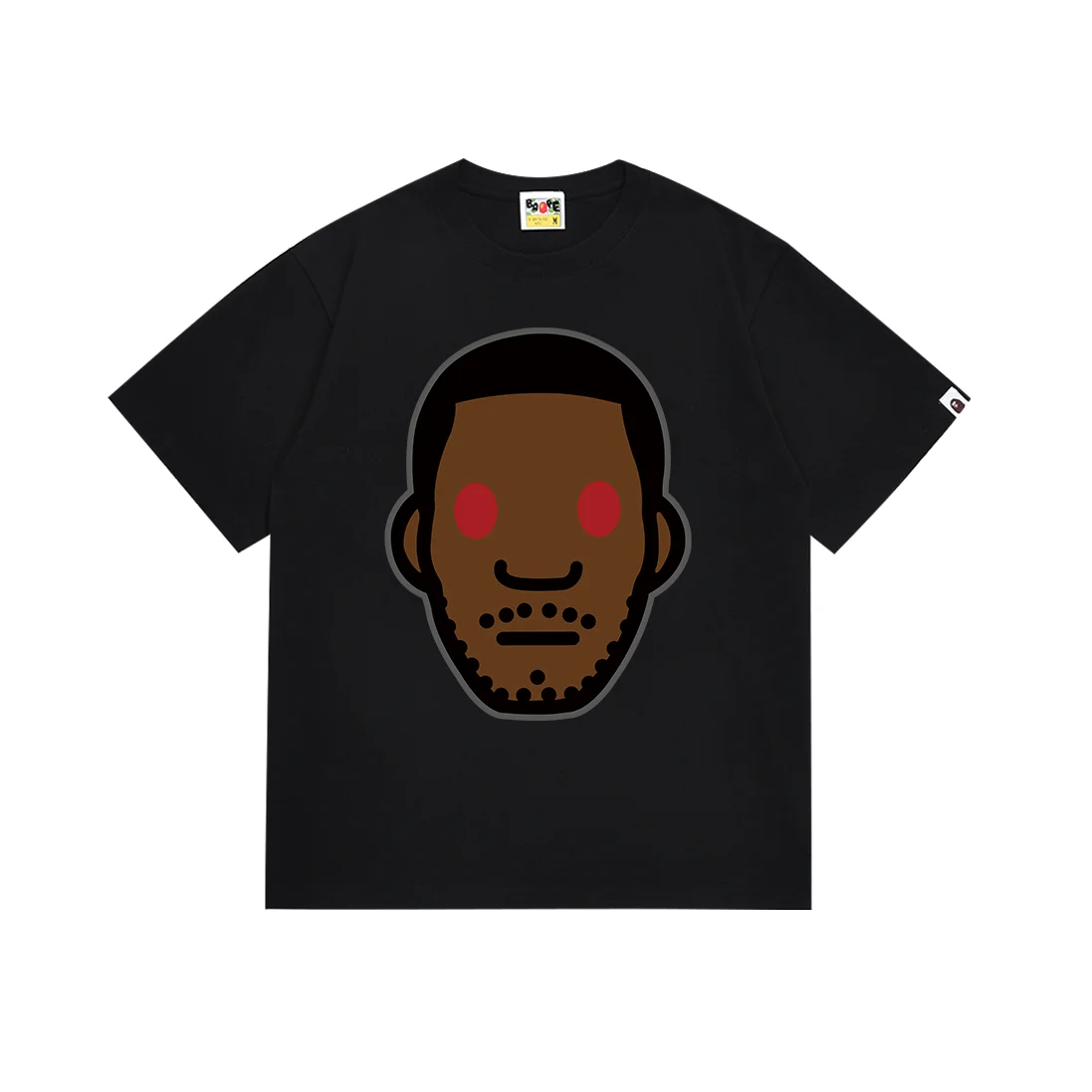 A Bathing Ape BAPE BAPE STA 133 Black T-Shirt Black - 1