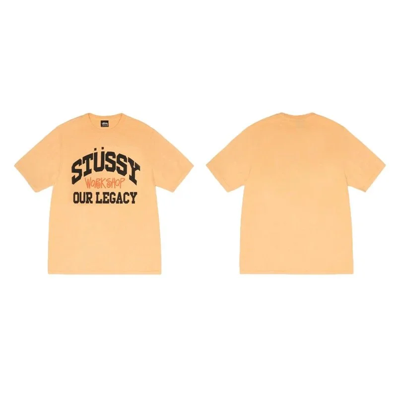Stussy Stüssy Our Legacy T-Shirt 2153桔红 T-Shirt Orange - 1