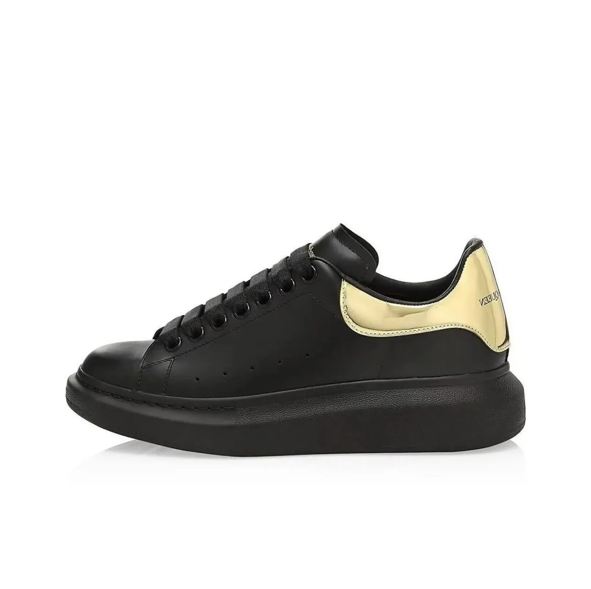 Alexander McQueen Alexander McQueen Oversized Sneaker Black/Gold Black
