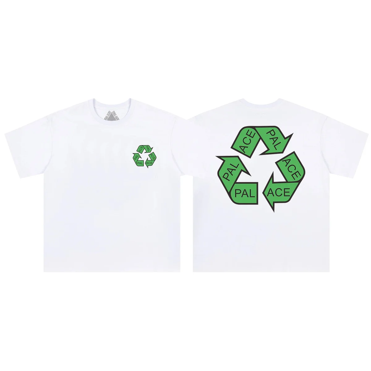 Palace Palace Tri-Logo White T-Shirt White - 1
