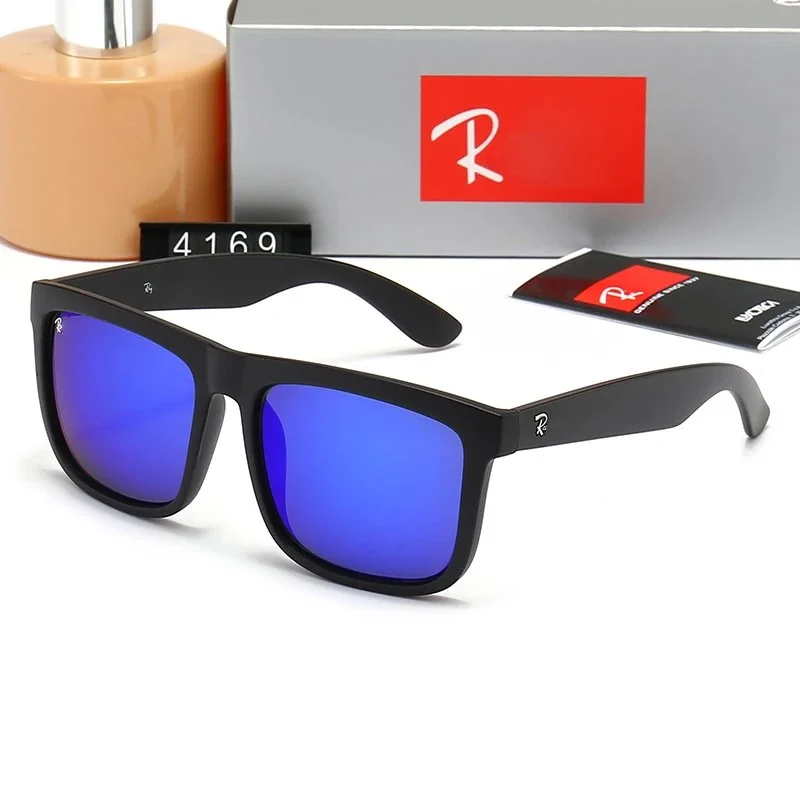 Ray-Ban Ray-Ban Iconic Classic Aviator Sunglasses Blue Black Black - 1