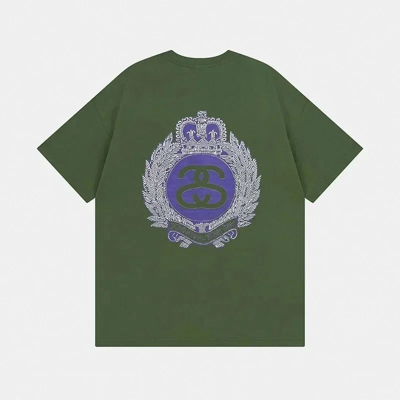 Stussy Stussy STX-085 Crown Crest T-Shirt Olive Green - 1