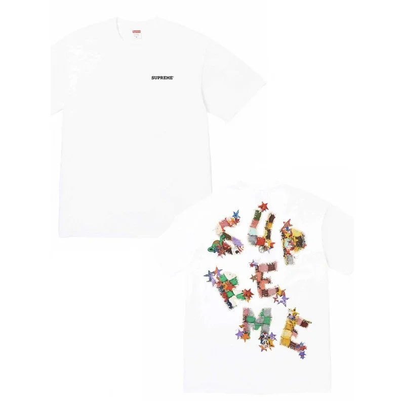 Supreme Supreme Box Logo T-Shirt B363 White Back彩色 White - 1