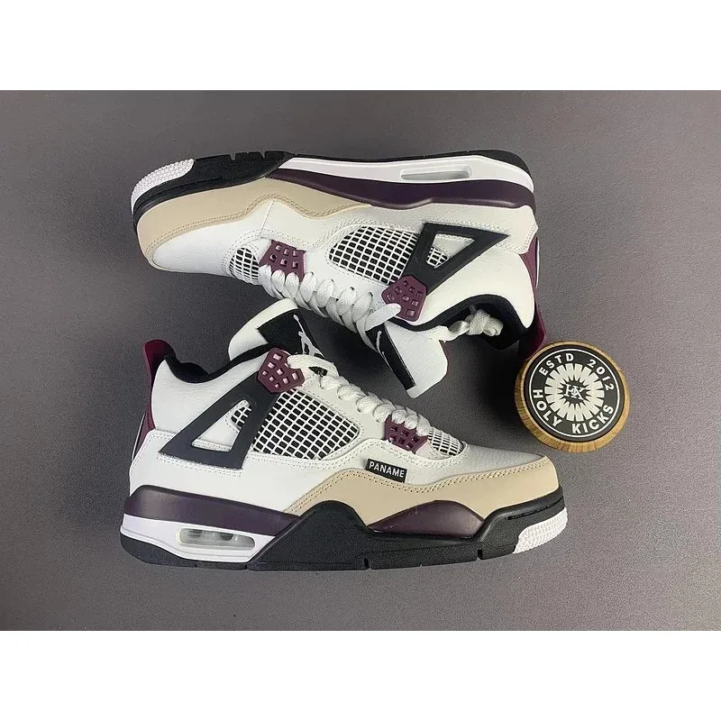 Jordan Air Jordan Air Jordan 4 Paname Sneakers White - 1