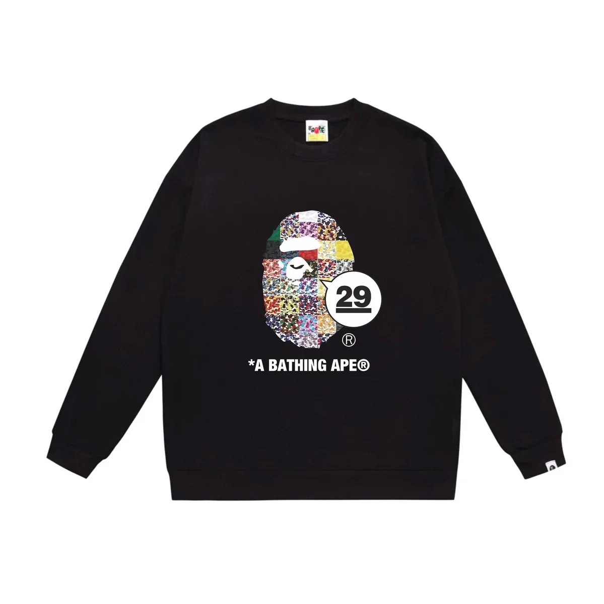 A Bathing Ape A Bathing Ape BAPE STA 527 Black Sweatshirt Black - 1