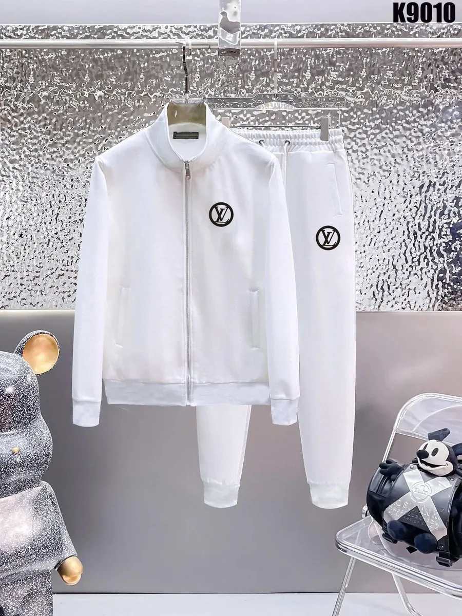 Louis Vuitton Louis Vuitton White Monogram Tracksuit Set White