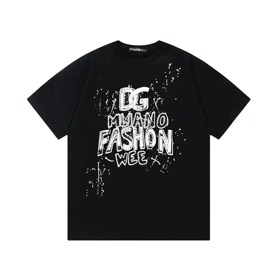 Dolce & Gabbana Dolce & Gabbana DG Milan Fashion Week T-Shirt Black Black - 1