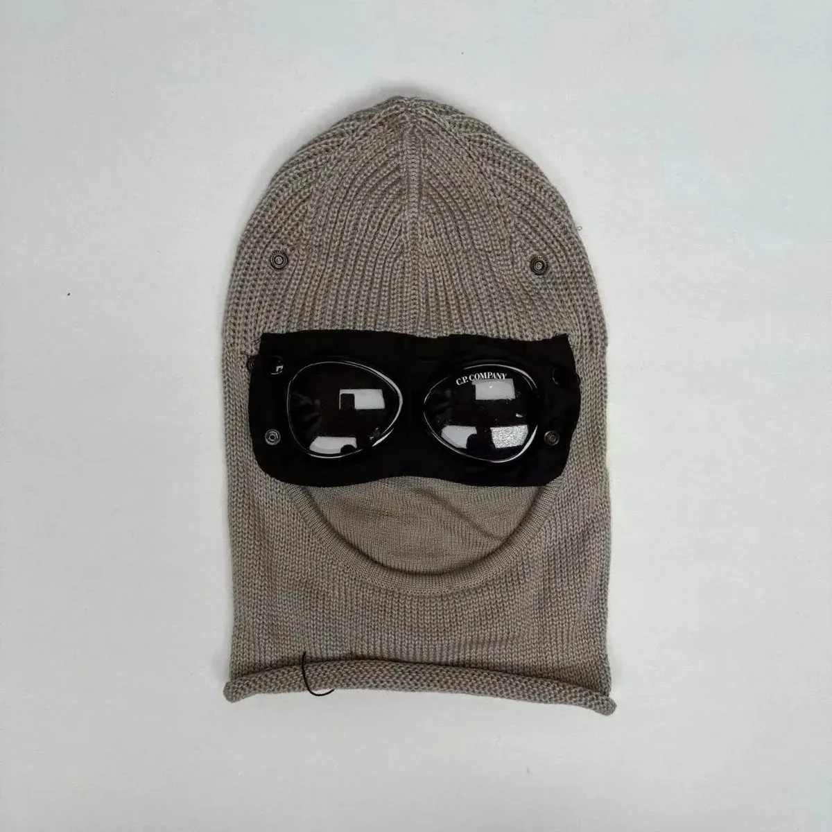 CP Company CP Company Goggle Beige Balaclava Headwear Beige - 1