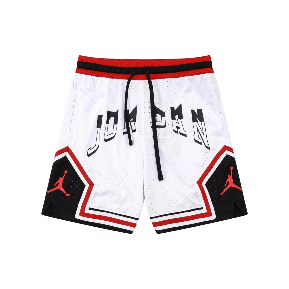 Jordan Jordan Air Jordan Jumpman White Red Basketball Shorts White - 1