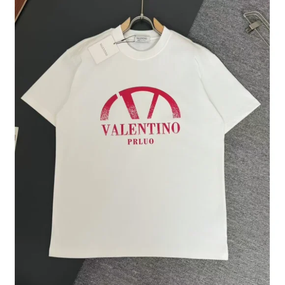 Valentino Valentino Red Logo White T-Shirt White - 1