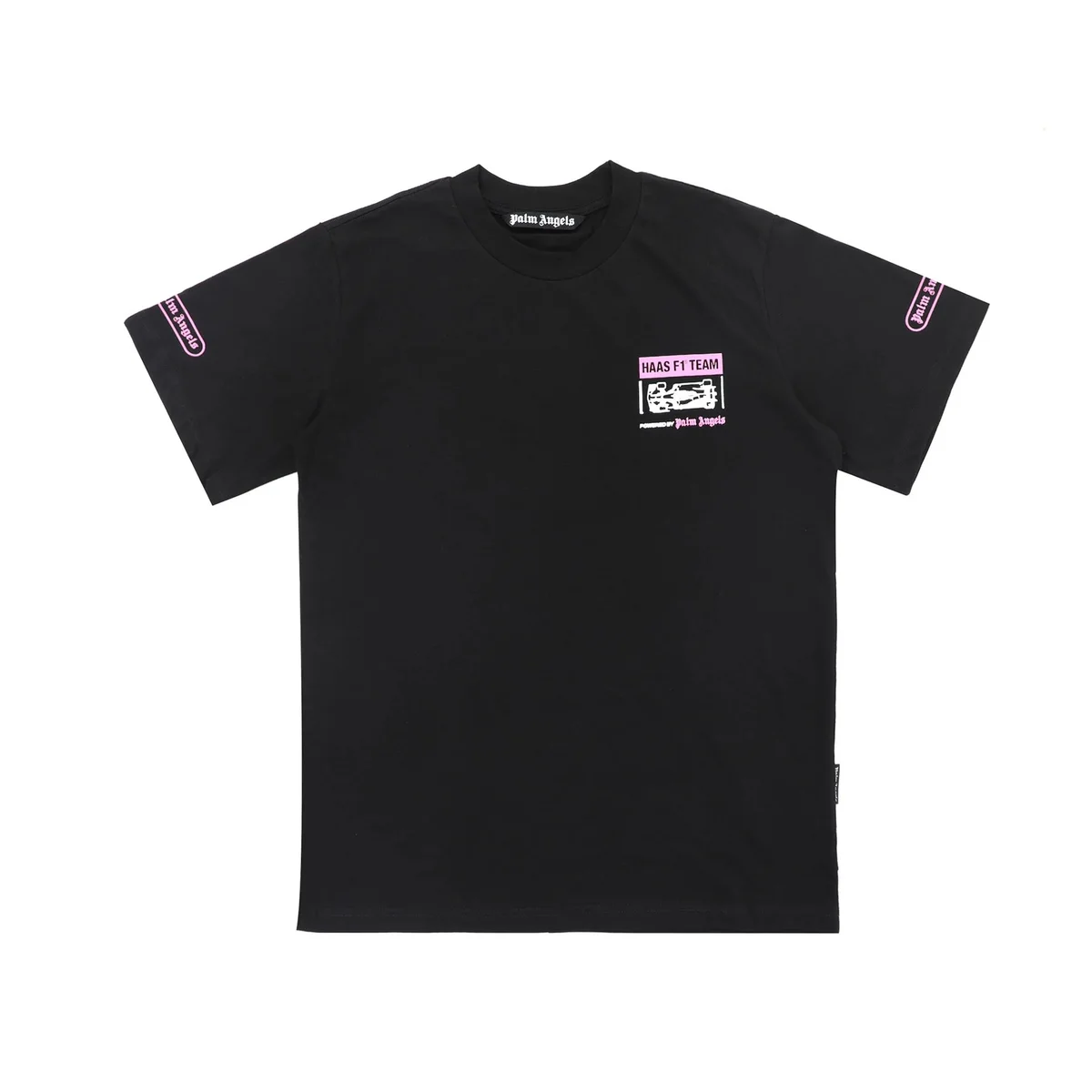 Palm Angels Palm Angels F1 Team Black T-Shirt Black - 1