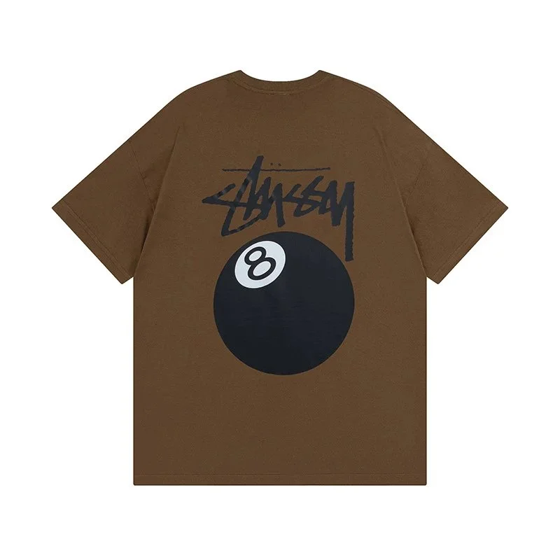 Stussy Stussy Stüssy 8 Ball T-Shirt 850咖色 T-Shirts Brown - 1
