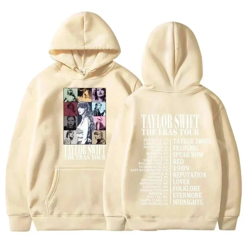 Other Taylor Swift The Eras Tour Cream Hoodie Cream - 1