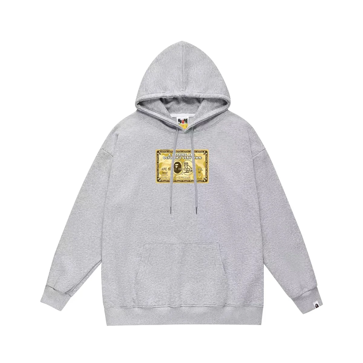 A Bathing Ape A Bathing Ape Octo's Very Own Hoodie Grey Grey - 1