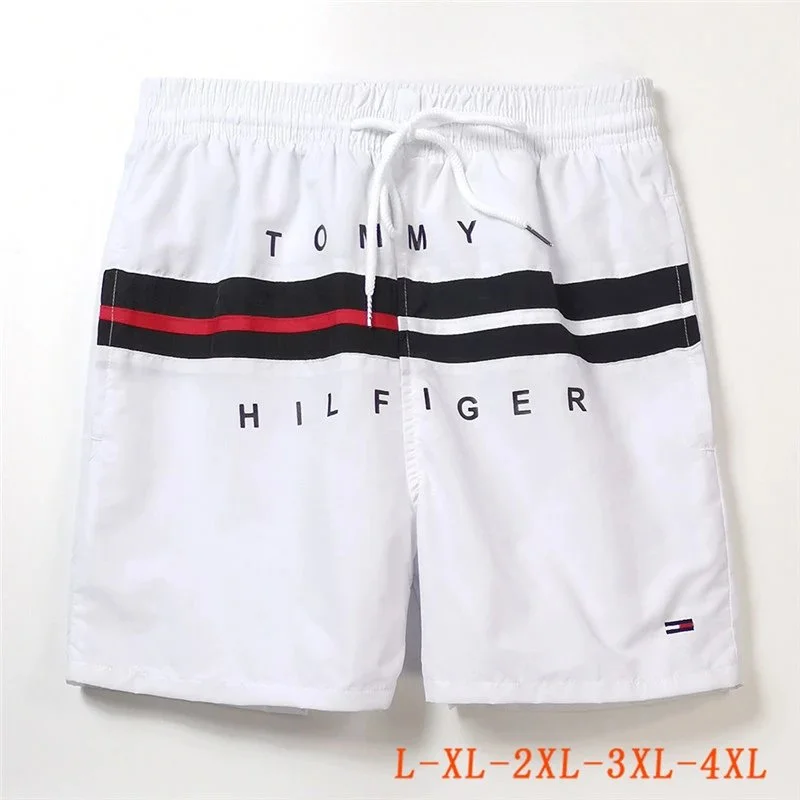 Tommy Hilfiger Tommy Hilfiger White Striped Shorts White - 1