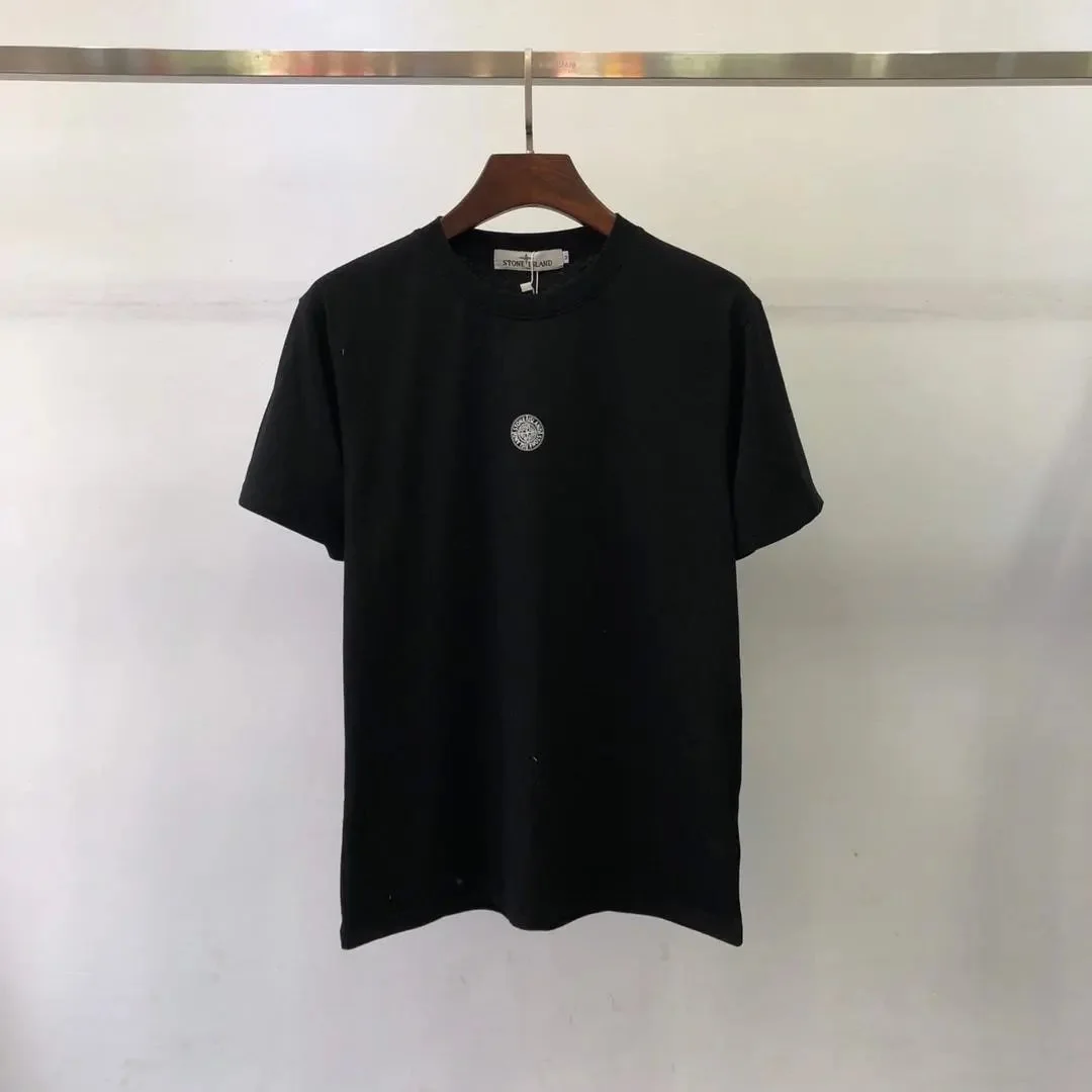 Stone Island Stone Island Compass Logo Black T-Shirt Black