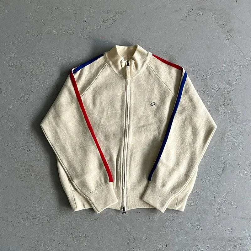 Gucci Gucci Tennis Club Beige/Red/Blue Track Jacket Beige
