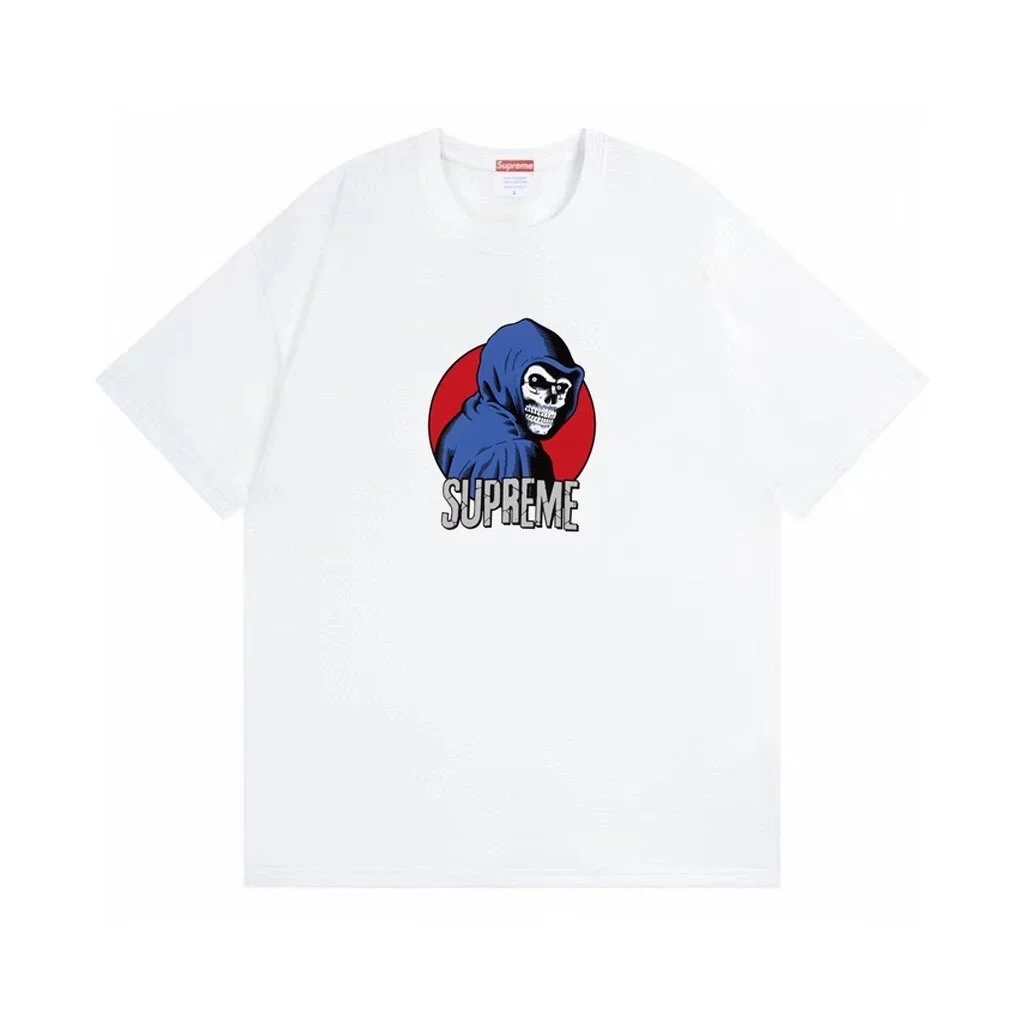 Supreme Supreme Skull Graphic White T-Shirt White - 1