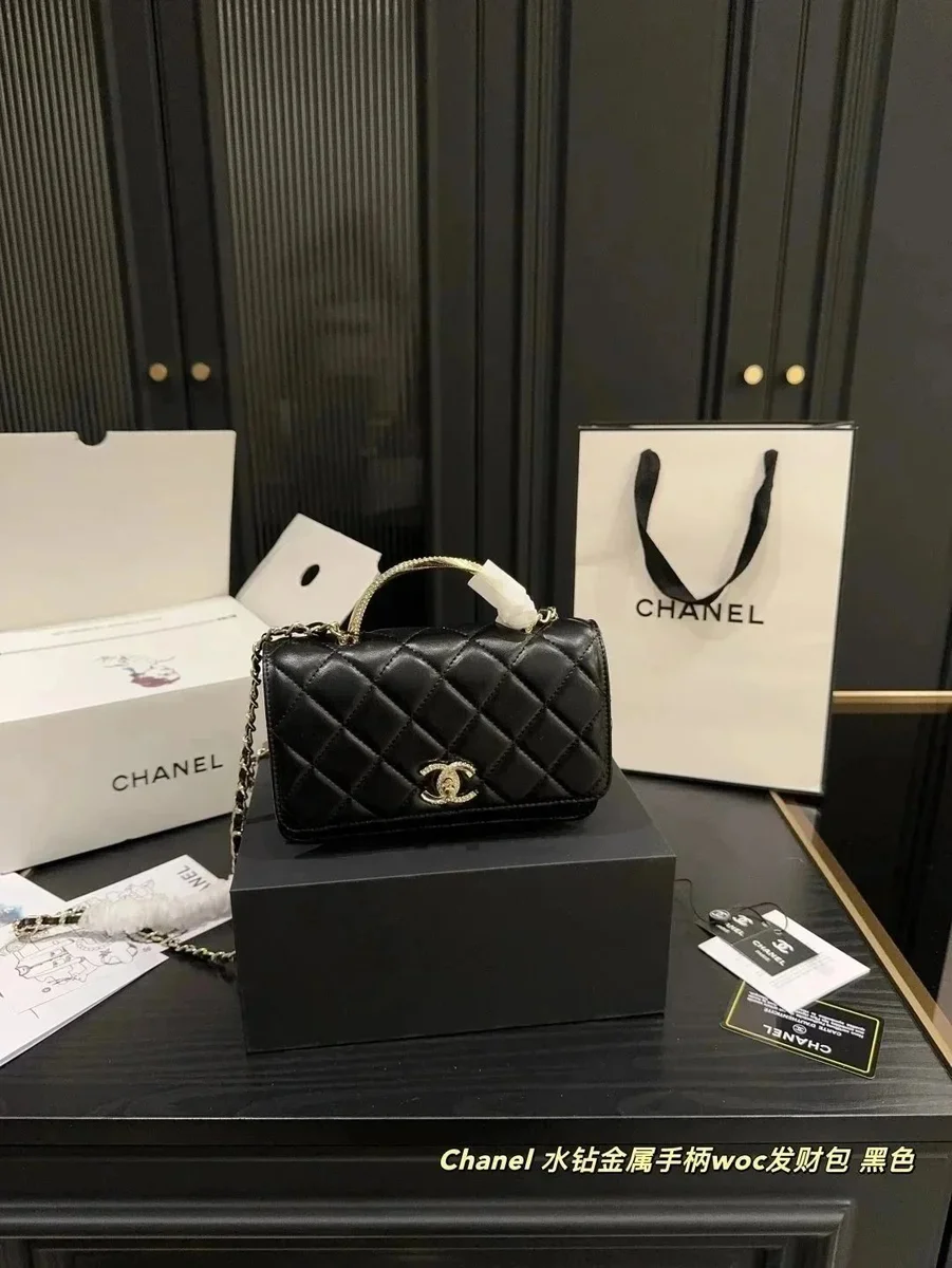 Chanel Chanel Classic Flap Black Handbag Black