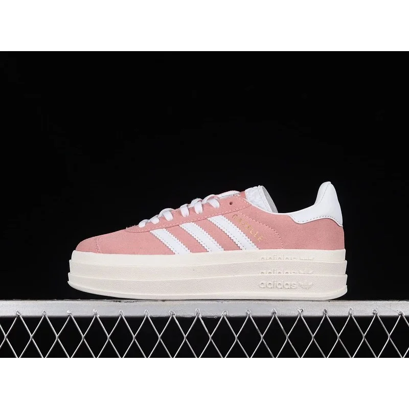 Adidas Adidas Gazelle Pink White Sneakers Pink - 1