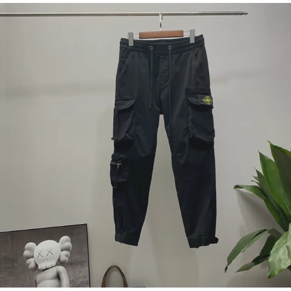 Stone Island Stone Island 27 Black Cargo Pants Black