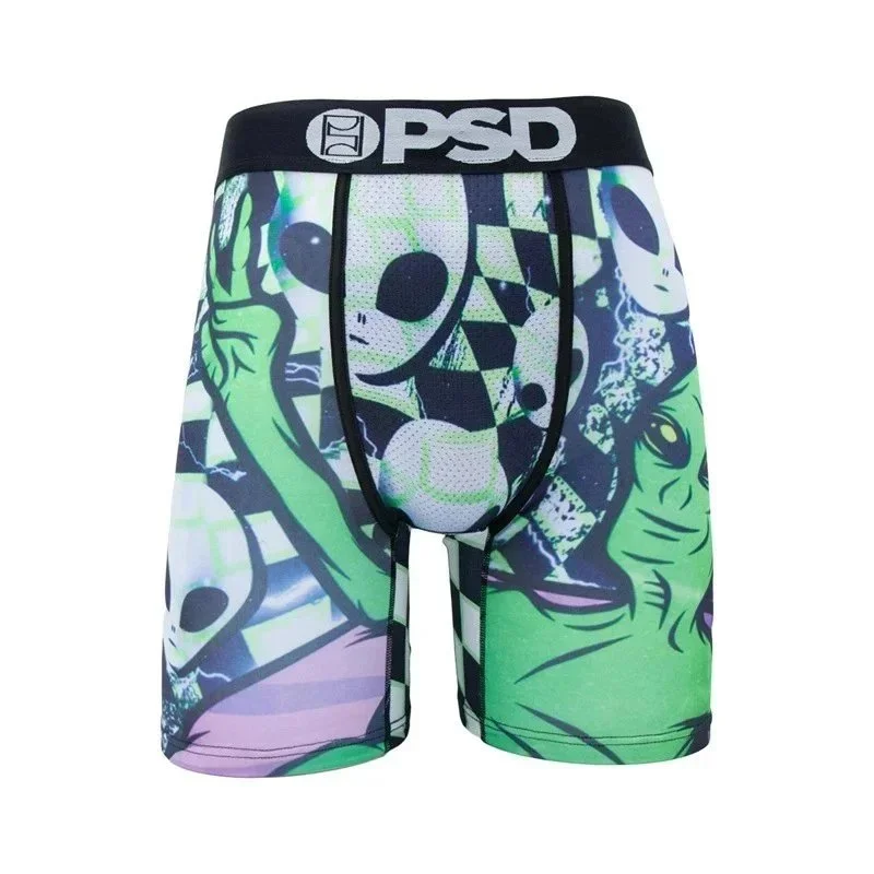 Other Alien & Checkered Print Boxer Briefs Multicolor