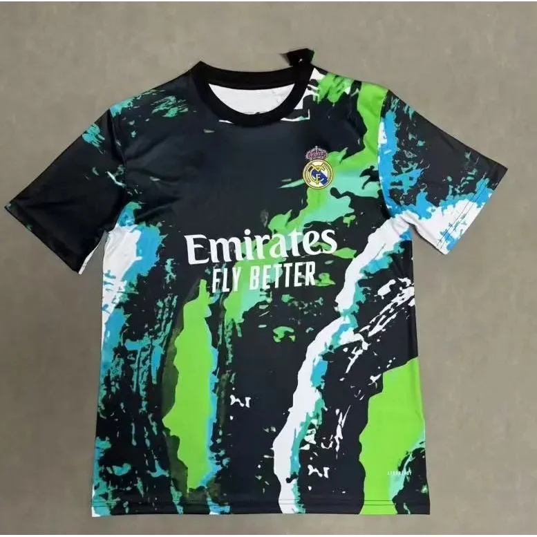 Other 25-26 Real Madrid Black Jersey Football Shirt Black - 1