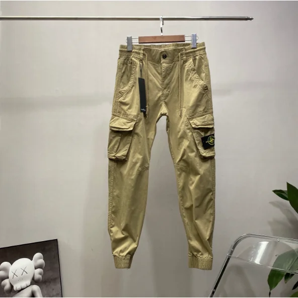 Stone Island Stone Island 68-15 Cargo Pants Khaki Multicolor
